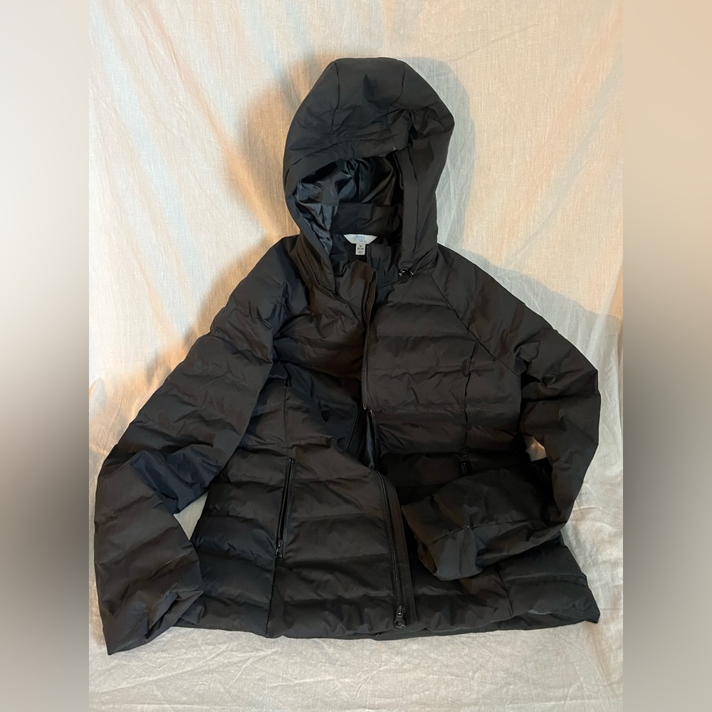 Time and Tru Charcoal Puffer Coat